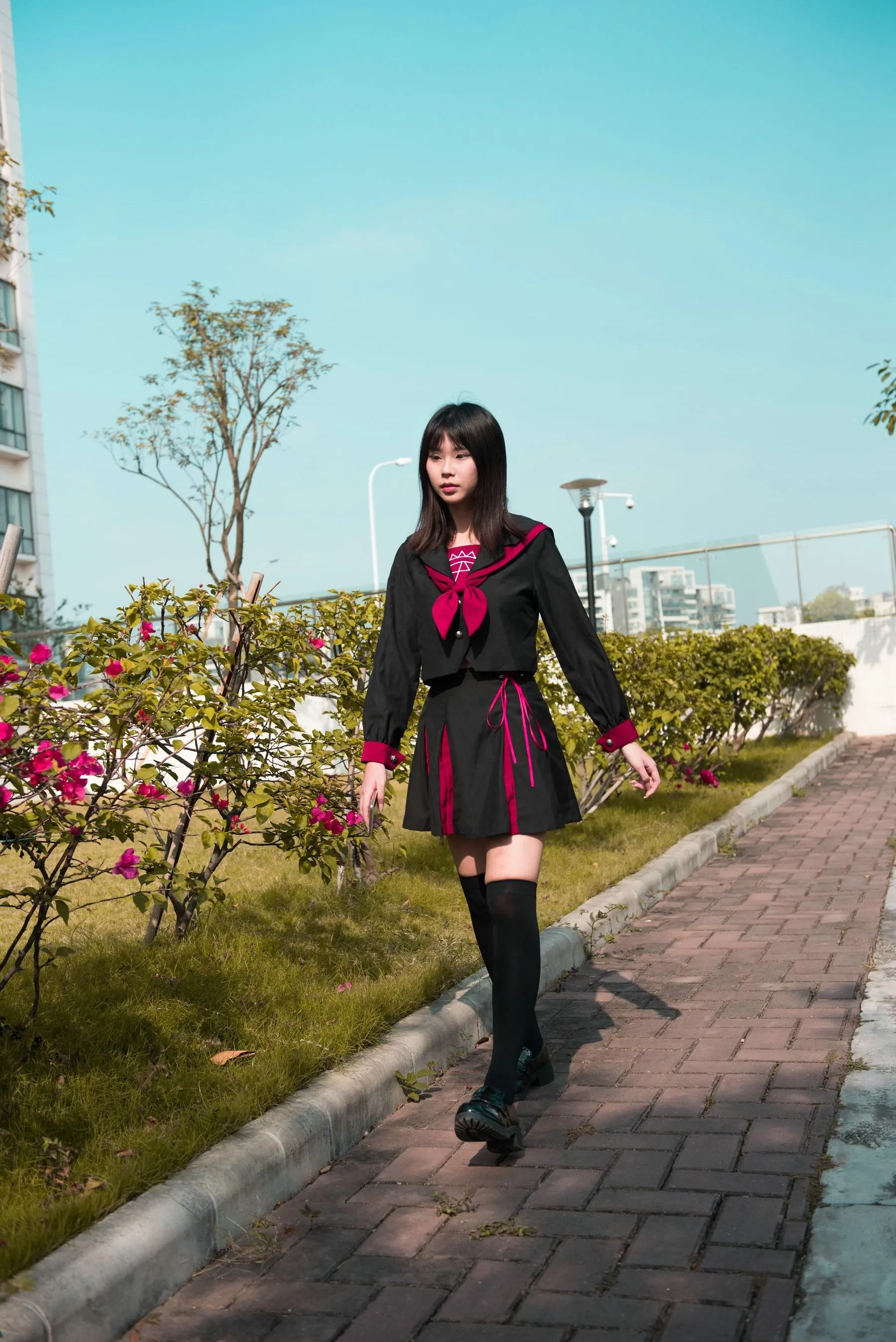 [魔镜街拍] NO.141 活力美术生JK美少女 [288P]插图6